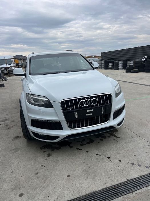 DEZMEMBREZ Piese Auto Audi Q7 Facelift Motor 3.0 diesel cod CJM CRC CJG Cutie viteze Automata NAC Fata completa Bara fata spate injectoare Turbina Kit Injectie Far Bi-xenon Led Portiera fata spate Carlig Jante aluminiu Interior Piele Volan S line Haion el