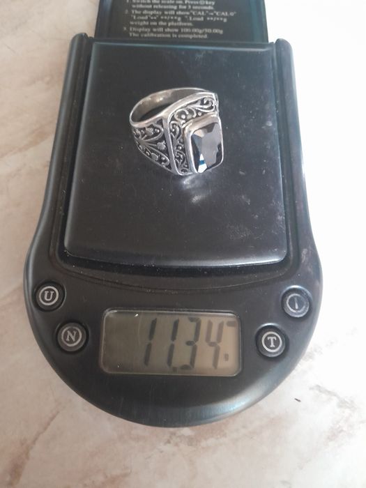 Кольцо мужское серебряное. Перстень.