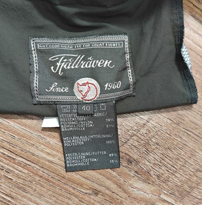 FJALLRAVEN Оригинален туристически дамски панталон 2в1 размер 40 / L