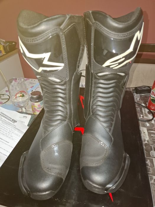 Cizme moto purtate 1 dată