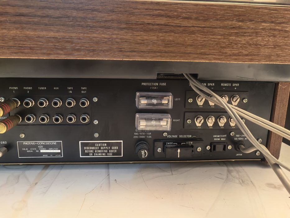 Pick-up Dual 1225 cu amplificator Photax Concertone boxe Dual  CL 40