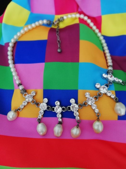 Колие,гривна и обици Сваровски