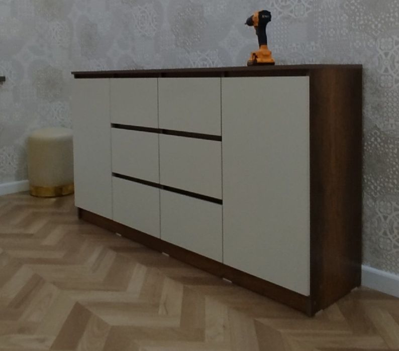 Камод 2х шкафчик 6х ящиков  с МДФ