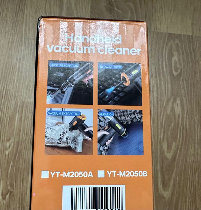 Aspirator auto 4 în 1 portabil