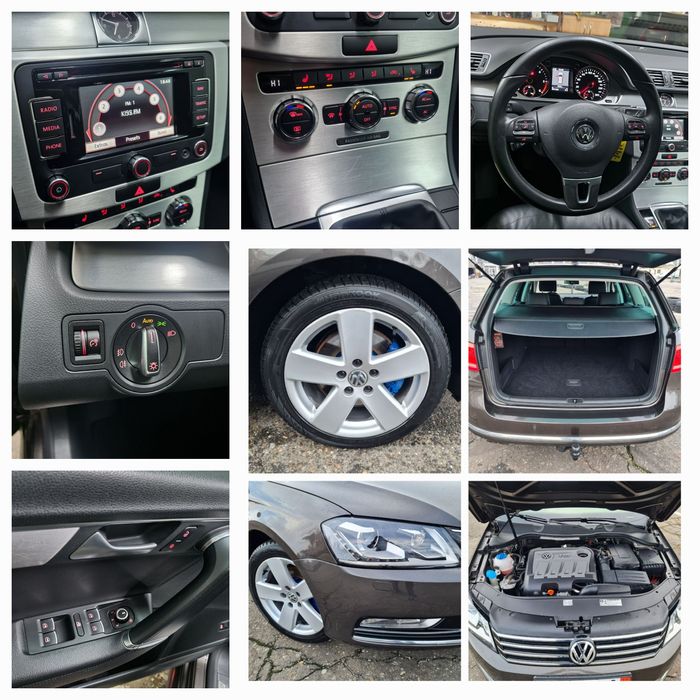 Vw Passat B7 * 2012 * 2.0 TDI - 140 CP * Navi , BiXenon & Led , Klimă