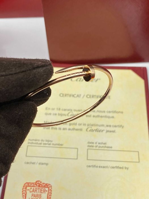 Brățară Cartier Cui Slim Model 16 Rose Gold 18K