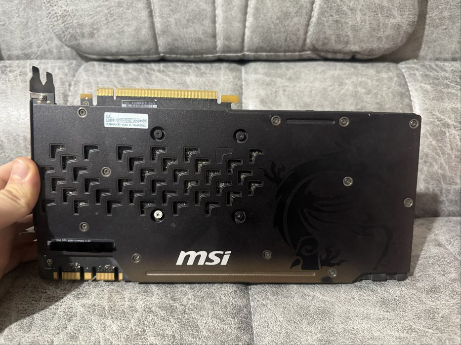 Видеокарта Msi GTX1080 Gaming X