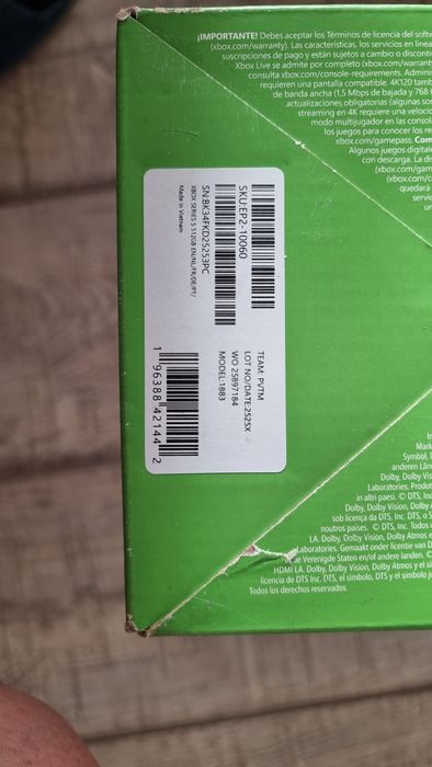 Xbox 512 GB SSD Seria S Nou