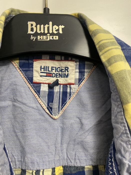 Vand camasa de barbati Tommy Hilfiger in carouri, marimea M