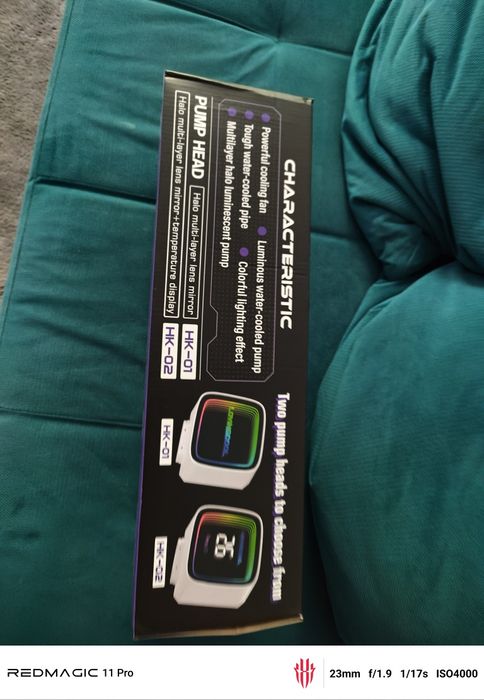 Cooler Apa AIO 360mm RGB Temp Sensor Nou Sigilat am4/am5 intel