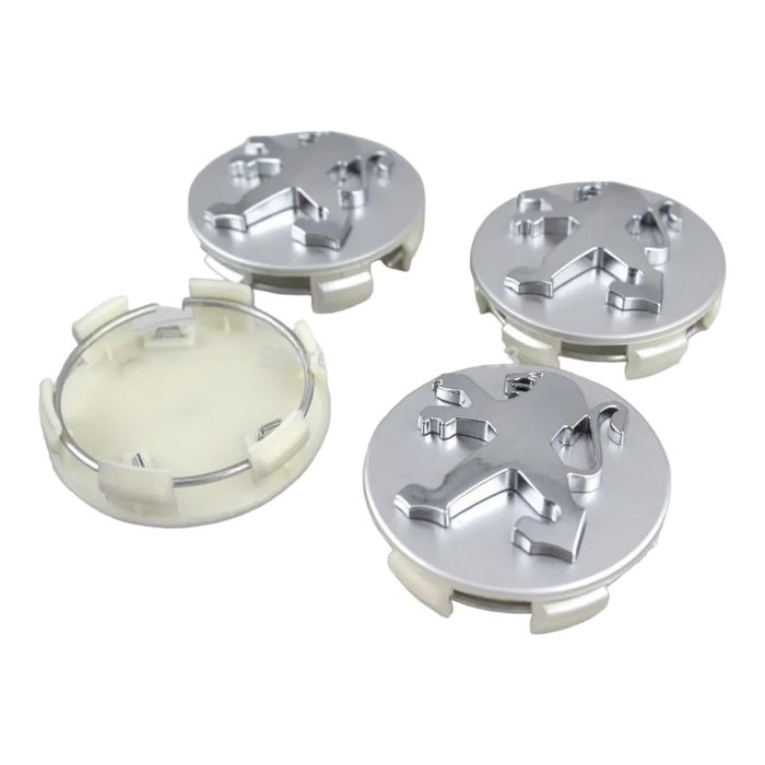 60мм Капачки за джанти за ПЕЖО Peugeot 206, 307, 407 от 2004-10г.