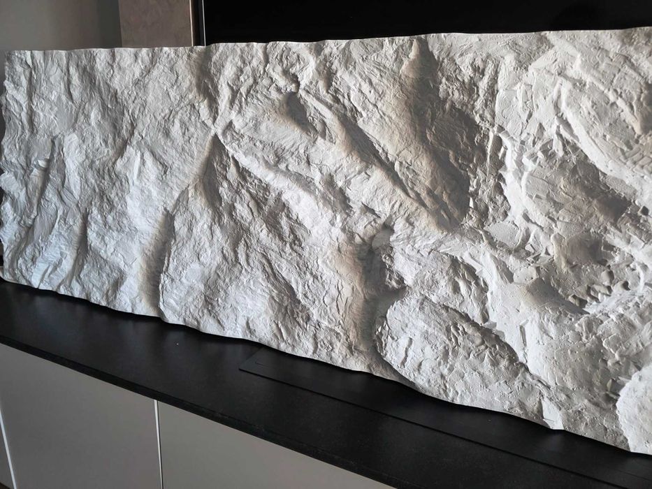 Стенен 3D панел имитиращ скала