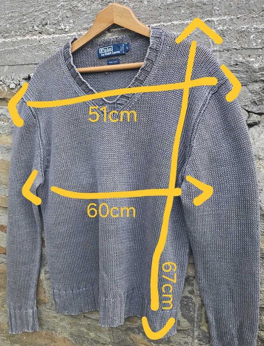 Ralph Lauren мъжки  ленен пуловер