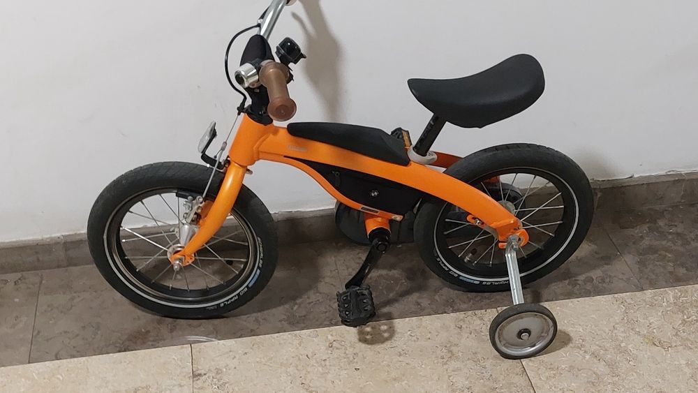 Bicicletă copii 14" – stare foarte bună – anvelope Schwalbe Big Apple