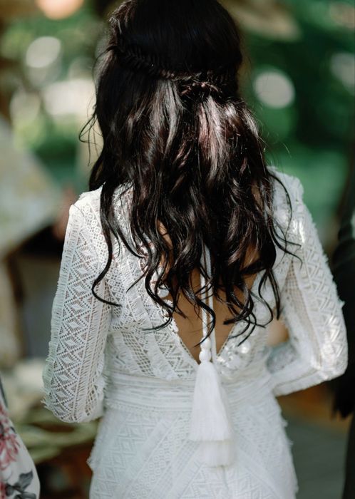 Boho wedding dress lace/boho rochie mireasa din datela/impecabila