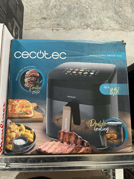 Friteuza cu aer cald Cecotec Cecofry&Grill Smokin