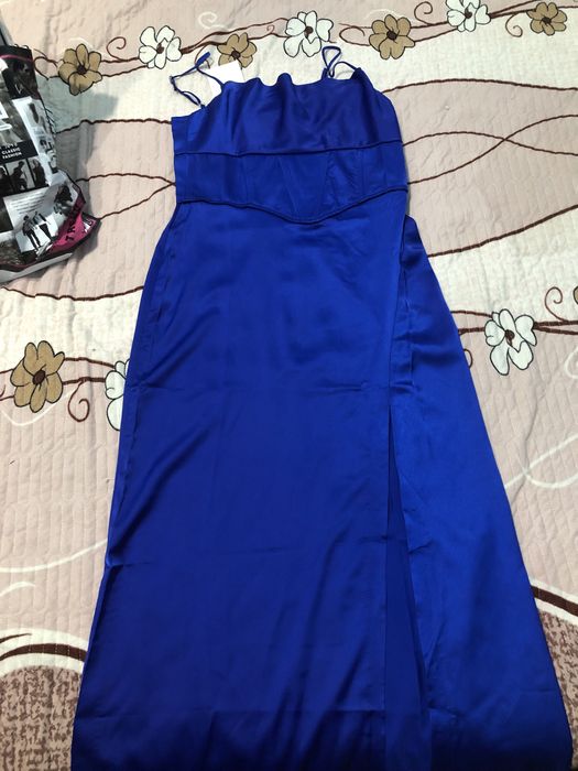 Платье новый размер М синий