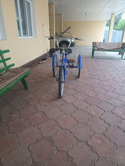 Взрослый трёхколёсный велосипед