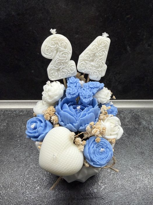 Букет ароматни соеви свещи