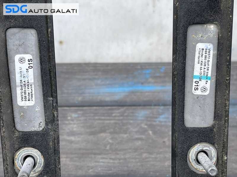 Bare Bari Logngitudinale Plafon Tavan Portbagaj VW Golf 7 Break Combi 2013 - 2017 Cod 5G9860025A 5G9860026A