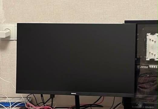 Монитор и клава Продам sanc 200 герц и red square
