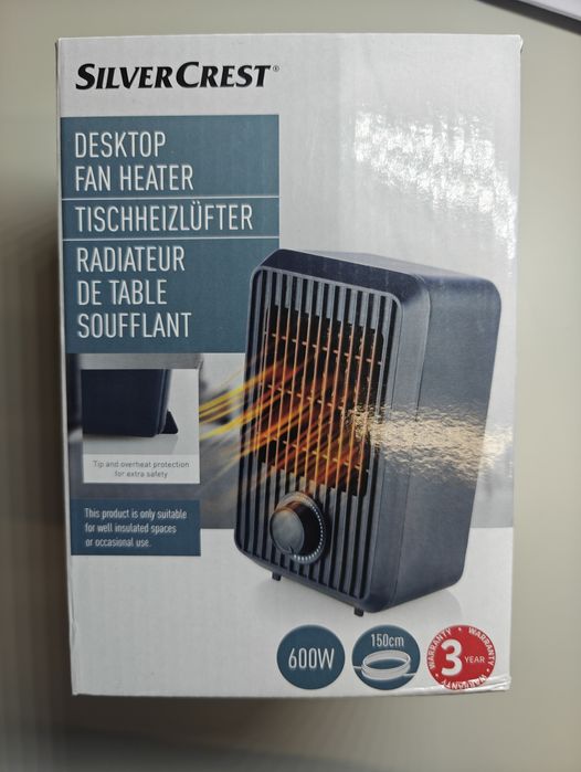 SILVERCREST STHL 600 A1 Ventilator încălzire  600 W aeroterma ventilat