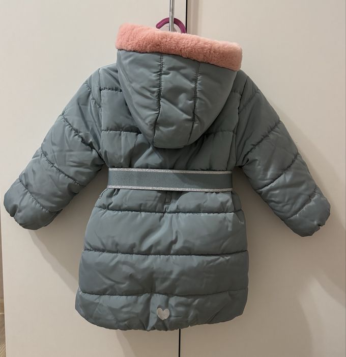 Зимняя куртка для девочки 98-104 см