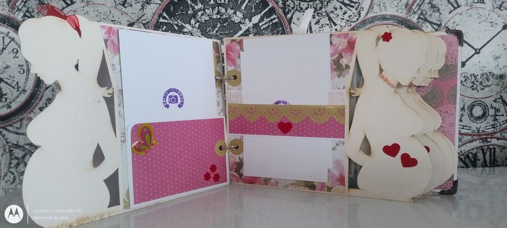 Ръчно изработен албум-Моите 9 месеца