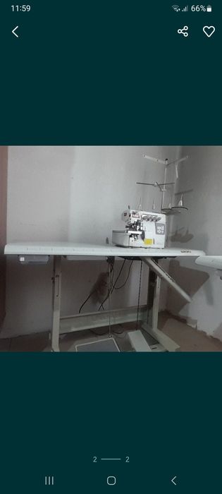 BOUYU. Тикув машинаси + аверло