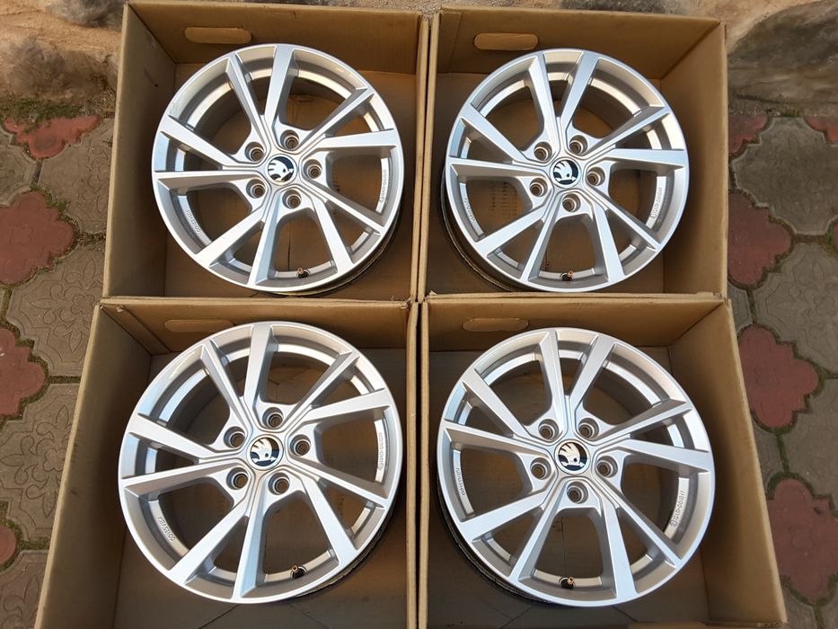 jante aliaj 16; 5x112; Skoda Octavia 2, Octavia 3,Octavia 4