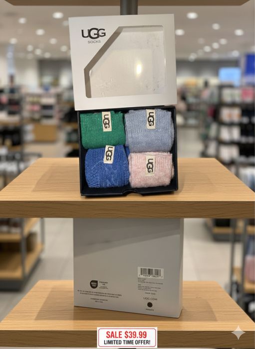 Set 4 Perechi Șosete UGG