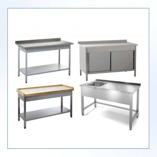 Mobilier de inox / mese inox / spalatoare inox