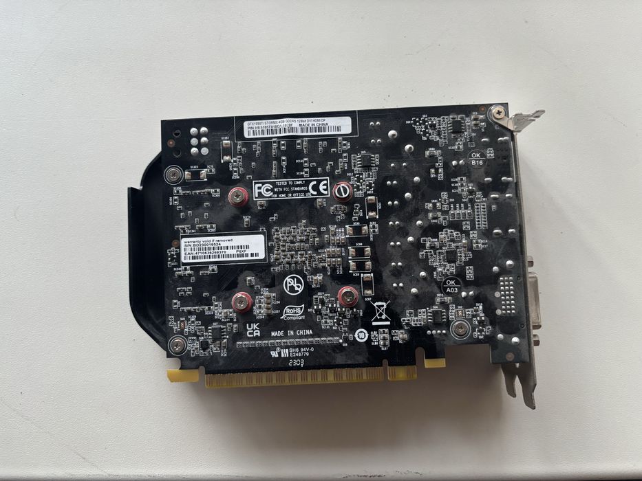 Видеокарта GTX 1050ti