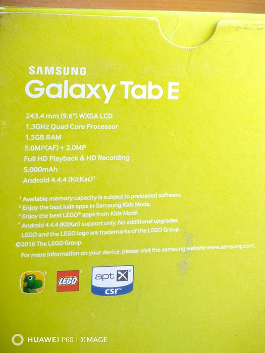 Tablete Samsung Tab E