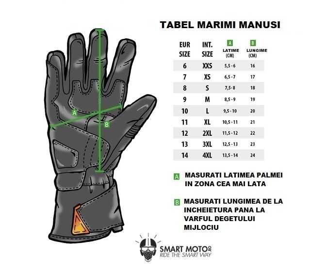 Manusi de vara Modeka X-Air (piele + mesh) S-XXL