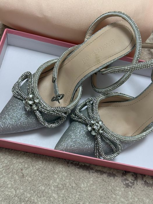 Туфли вечерние блестящие