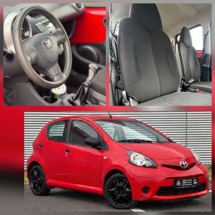 Vand Toyota Aygo 1.0 Benzina 2014 înmatriculată RO impecabila urgent
