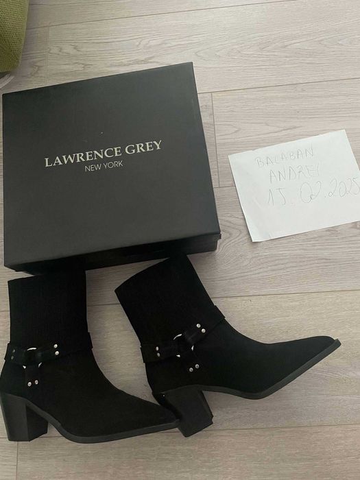 Lawrence Grey Cowboy Boots(ghete)femei
