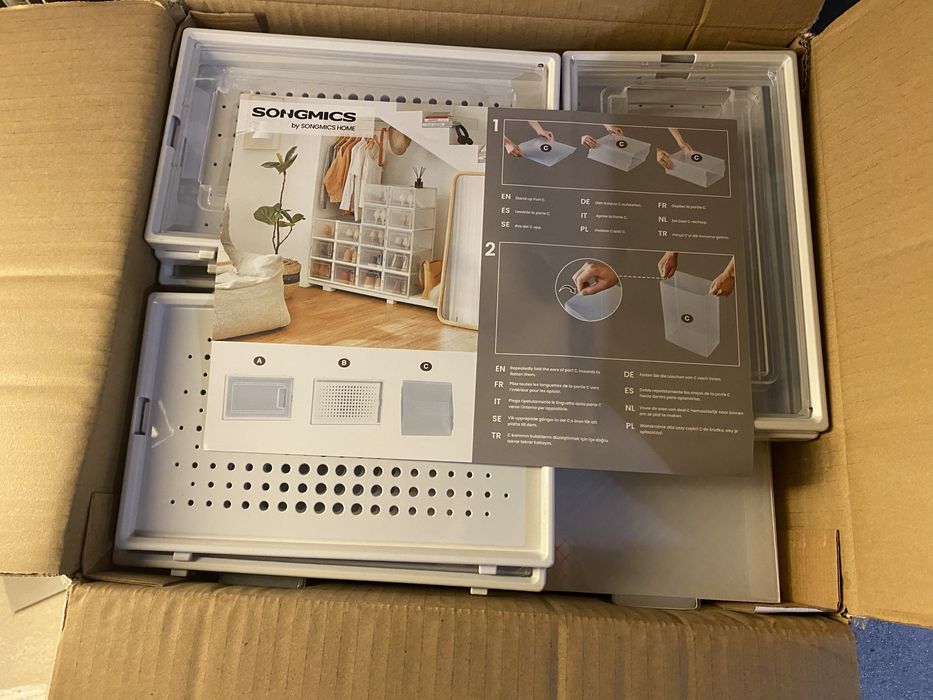 Комплект кутии за обувки 12 броя