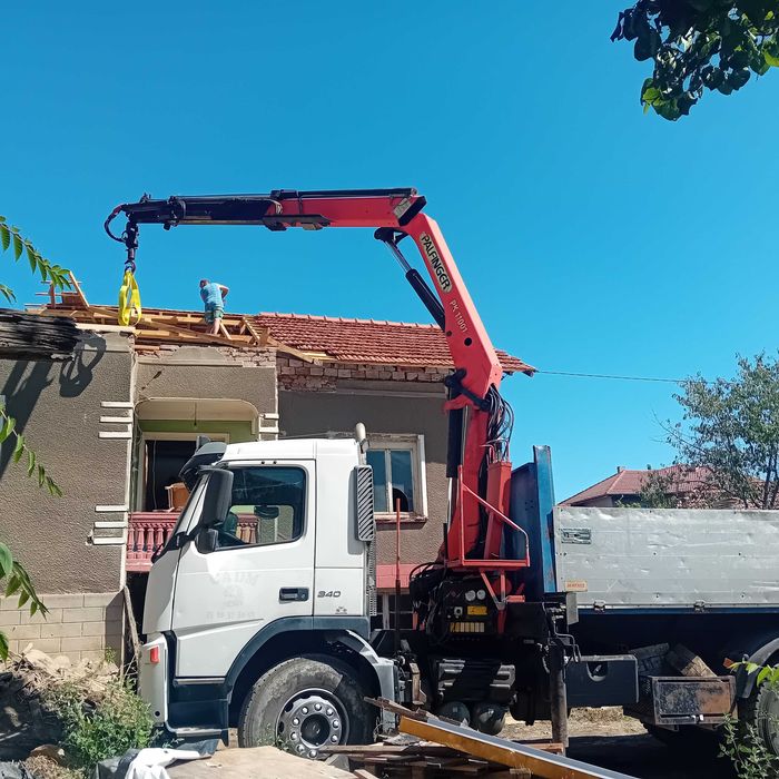 Услуги с автокран и самосвал