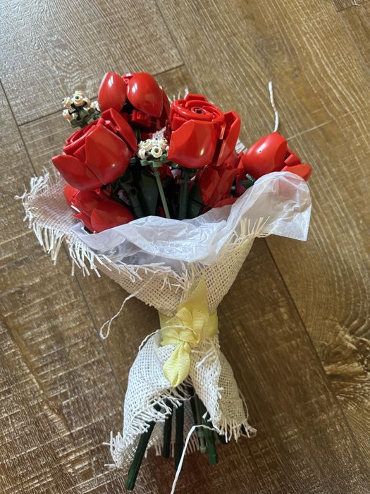 Лего цветы, лего розы