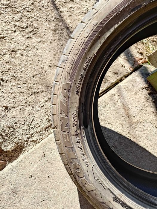 4 buc. anvelope vara 800km  BRIDGESTONE Potenza RE050A 175/55 R15 77V