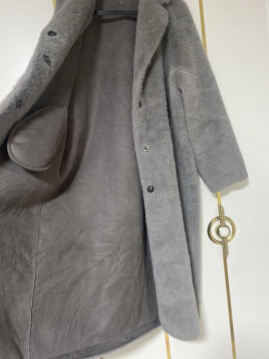 эко шуба длинная