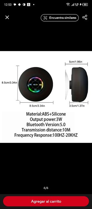 Ventuza silicon black