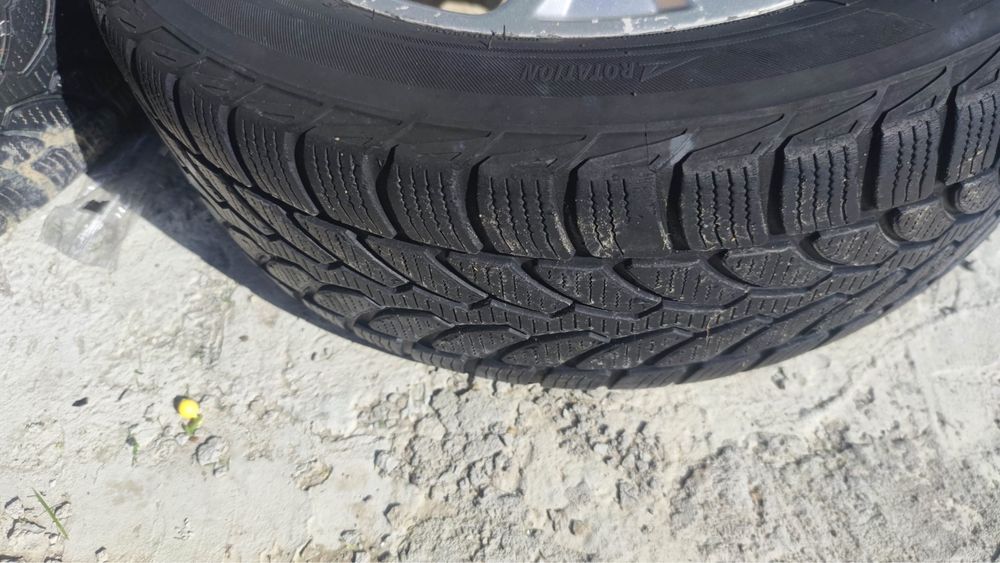 Jante Opel r16 4x100 plus cauciucuri