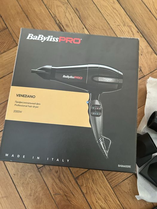 Новый фен BaBylissPro для волос