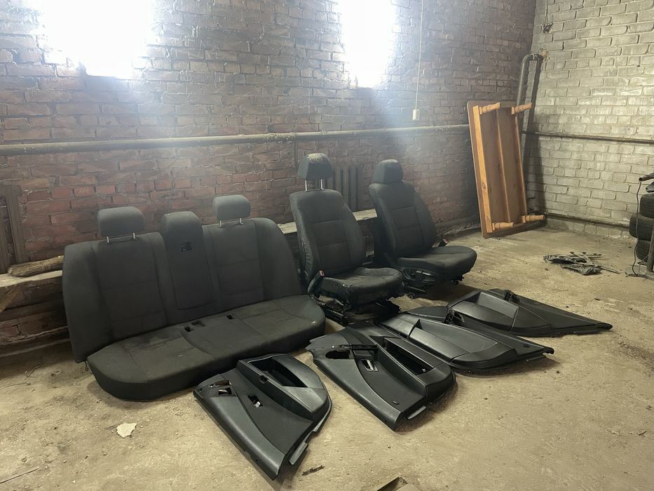 Bmw e60 салон, сидения