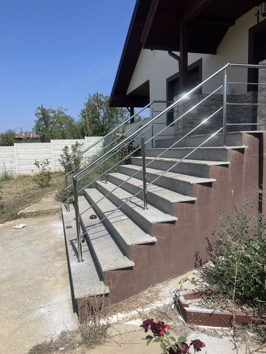 Balustrada inox pentru scara