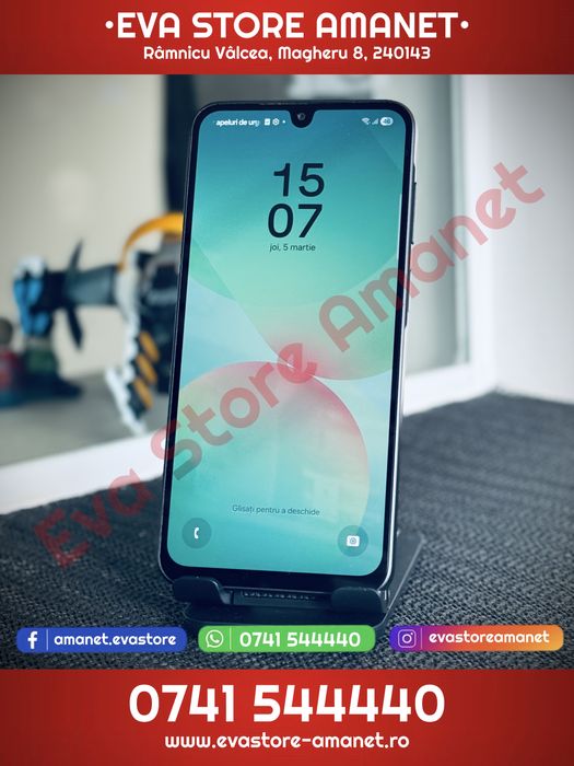 SAMSUNG Galaxy A26 5G Black 128GB 6GB RAM Dual SIM