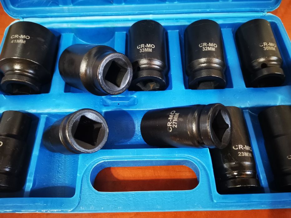 Trusa tubulare impact 3/4,17-41mm-Set chei tubulare impact 10piese 3/4